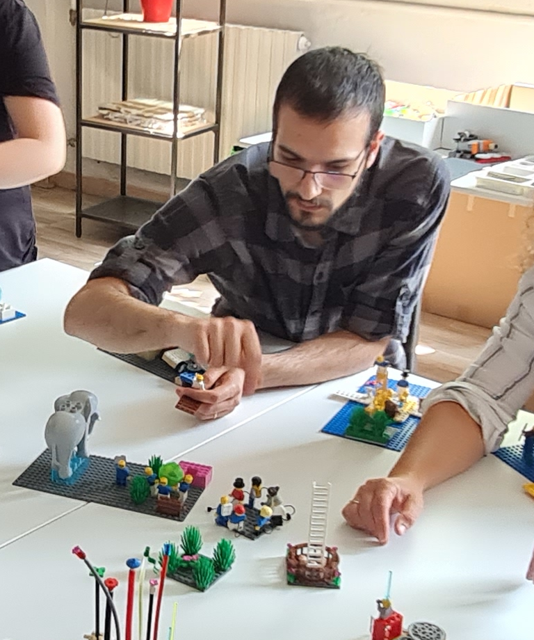 Samuele Granata, facilitatore certificato LEGO Serious Play